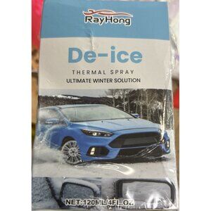 RayHong Car De-Icing Spray Is a Convenient Spray for Snow and Ice Ultimate 4 Fl.